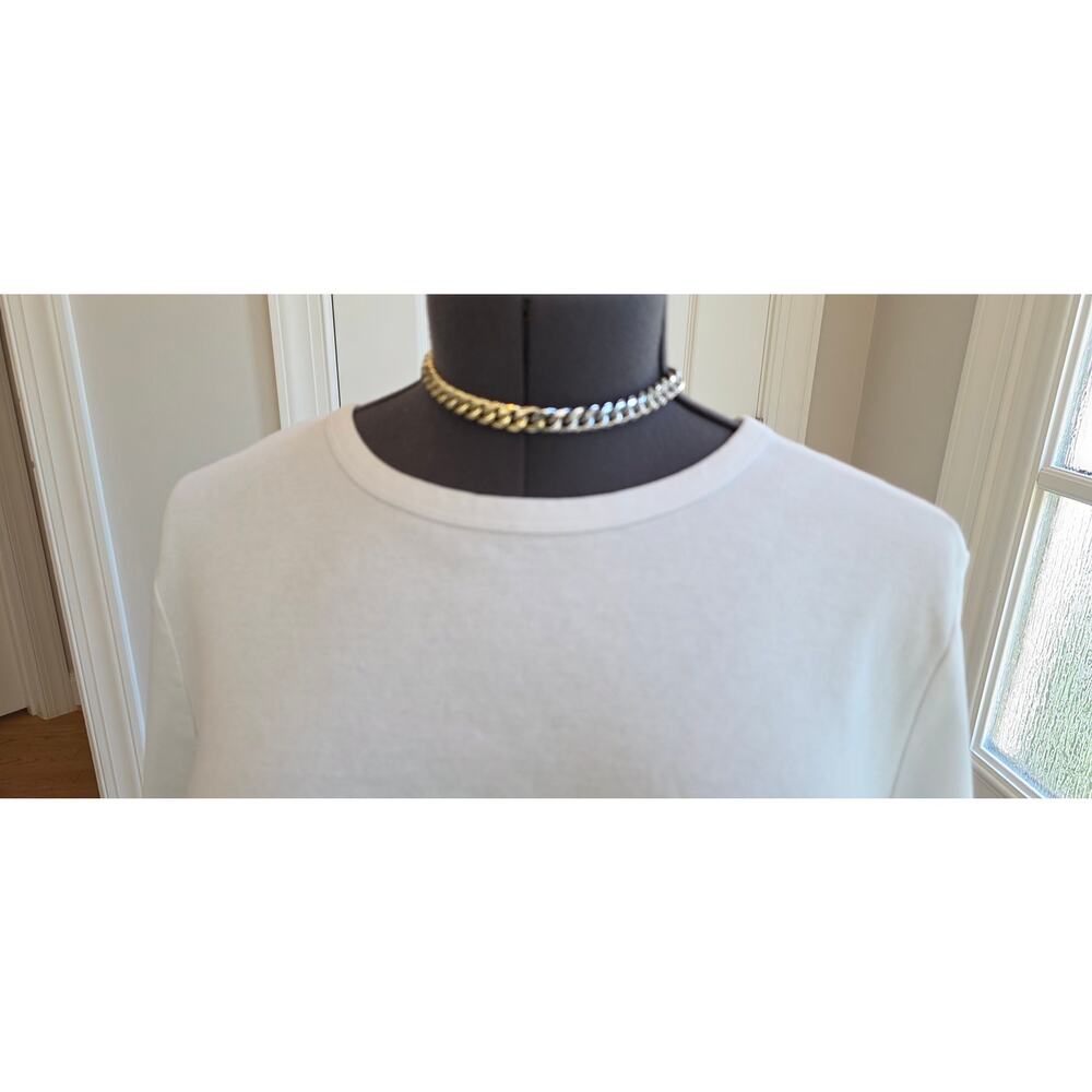 Cuban Link Maximalist Choker Two Tone 15 inches* - Picture 2 of 7